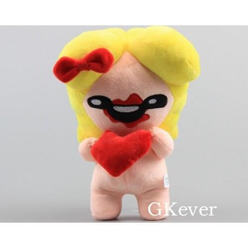 28 cm Hot Game The Binding of Isaac Plush Toy Doll Cute Magdalene Figure Stuffed Animals Soft Doll Women Kids Birthday Gift