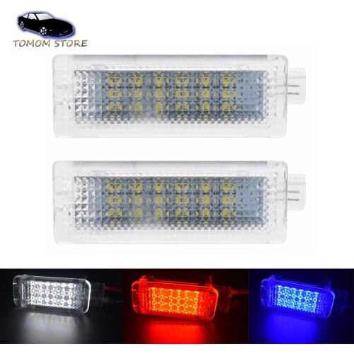 Car Interior Coutesy Welcome Door LED Light for BMW E90 E91 E92 E93 E60 E61 M5 F10 F1181 E87 F20 M Coupe 325I E89 White Red Blue