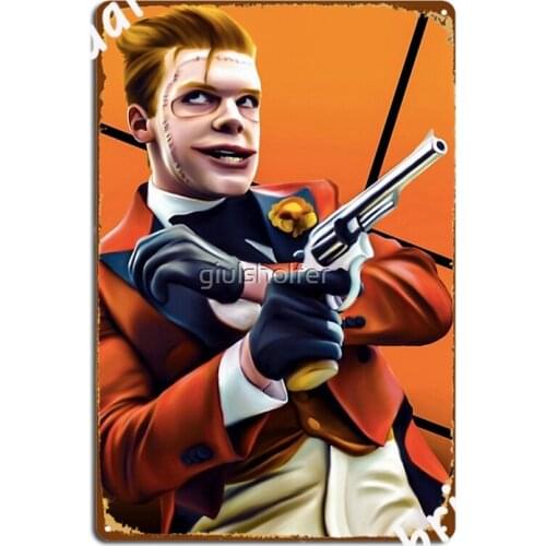 Jerome Valeska Metal Signs Cinema Living Room Cinema Customize Wall Plaque Tin sign Posters