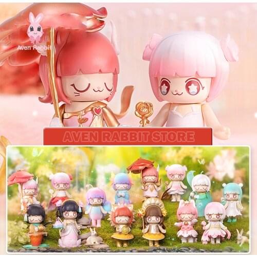 Kimmy Miki Flower Language Blind Box Toy Guess Bag Caja Ciega Blind Bag Toy for Girl Figures Kawaii Model Birthday Gift
