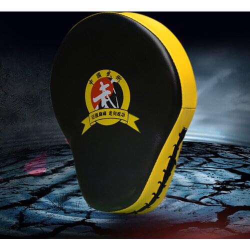 Chinese Kongfu Hand Target Kick Boxing Glove Pad Punch Men MMA Karate Muay Thai Free Fight Sanda Adults Kids Training Bag New