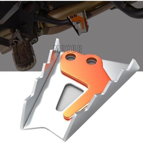 Motorcycle CNC Rear Foot Brake Lever Peg Pad Extension Enlarge Extender For 790 890 950 990 Adventure R S ADV 690 Enduro 2019