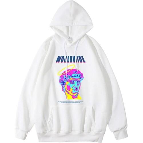 2021 New Harajuku Hoodie Sweatshirt Graphic Graffiti Hip Hop Streetwear Hoodie Autumn Winter Fleece Pullover Hoodies