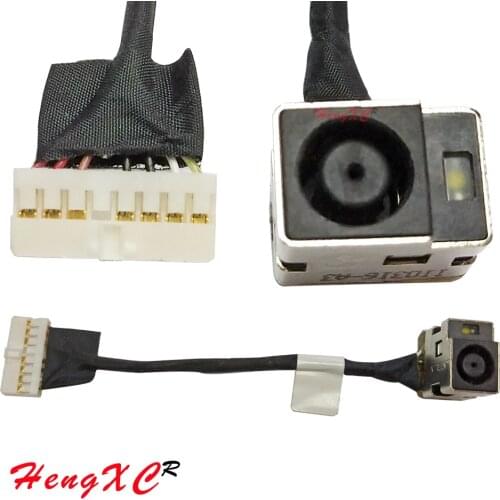 HengXC Brand New DC In Cable FOR HP CQ42 G42 DC Jack DD0AX1PB000 8PIN 10CM