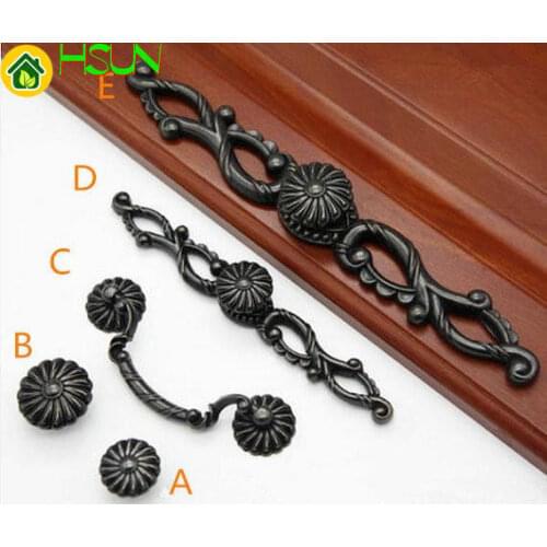 2 pcs 1pc 3.75'' 5'' Drawer Knobs Pulls Handles Dresser Bail Drop Pulls Rustic Kitchen Cabinet Pull Knob Door Handle Back Plate