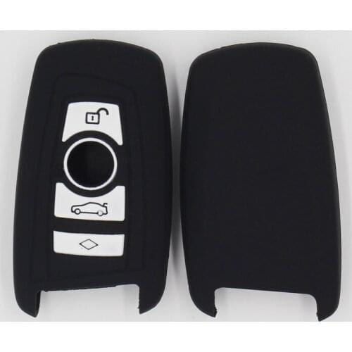 Silicone Car Key Cover Accessories for Bmw F10 F20 F30 X3 F80 X4 M 3 5 Serie 1 F20 F25 F26 for Bmw Key Case Keychain Holder Skin