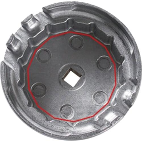 Heavy Duty Oil Filter Wrench for RAV4 More Cup Style Removal Socket Tool Engine Cartridge Style Oil Filter Housing