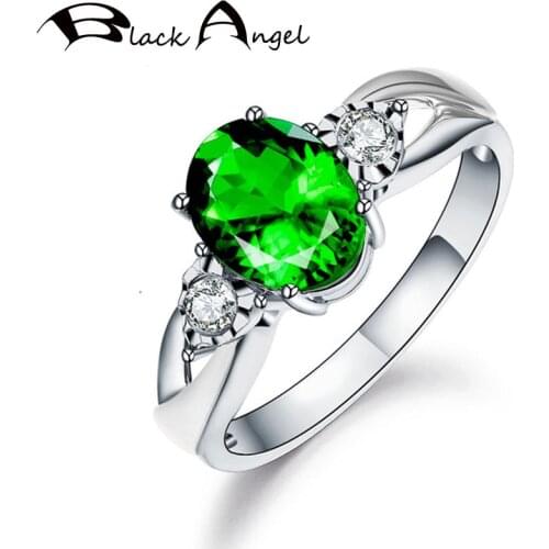 New Created Peridot Ruby Sapphire Ring For Women Wedding Blue Red Gemstone Adjustable Ring Fine Jewelry Dropshipping