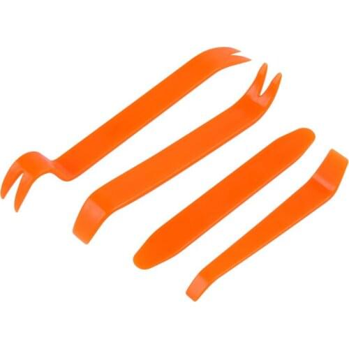 4Pcs Auto Car Radio Clip Panel Trim Dash Audio Removal Kit Repair Hand Pry Tool