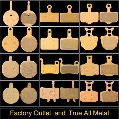 4Pcs Copper & Semimetal Mountain Bikes Hydraulic Disc Brake Pads for SHIMANO M515\M525\C501\C601\M415 Cycling Road Bicycle Parts