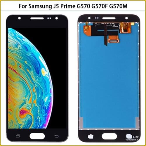 5.0“ For Samsung J5 Prime G570 G570F G570M LCD Display Touch Screen Assembly J5 Prime On5 2016 SM-G570F LCD Screen Replace