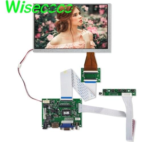 7inch 800*400 TFT LCD Display 60pin LVDS With VGA 2AV Controller Board