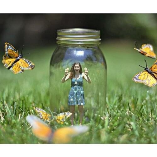 DIY Embroidery Full Square Round Diamond Painting Woman in Bottle Cross Stitch Rhinestone Mosaic Art Home Decor JX338