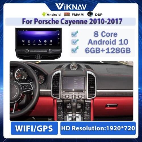 12.3 INCH Android Car Radio For Porsche Cayenne 2010-2017 Gps Navigation DVD Multimedia Player Radio Audio Autoradio Head Unit