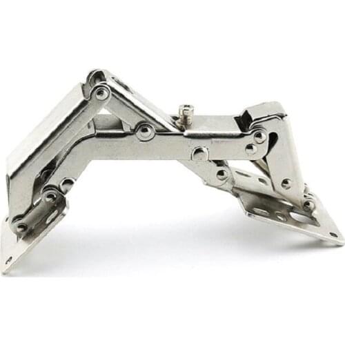 Large Angle Heavy Cabinet Door Hinge No-need Punching 170 Degree Cupboard Hinge 2pcs