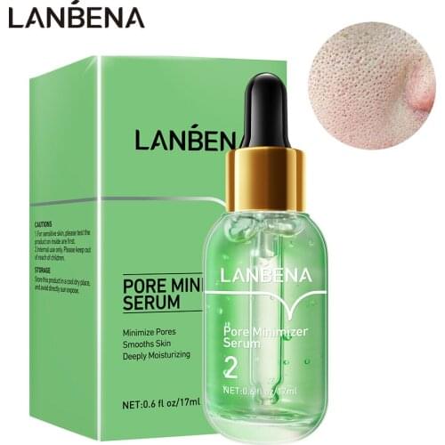 LANBENA Shrink Pores Peeling Acne Treatment Essence Face Serum Remove Blackheads Deep Cleaning Smooth Firming Face Skin Care