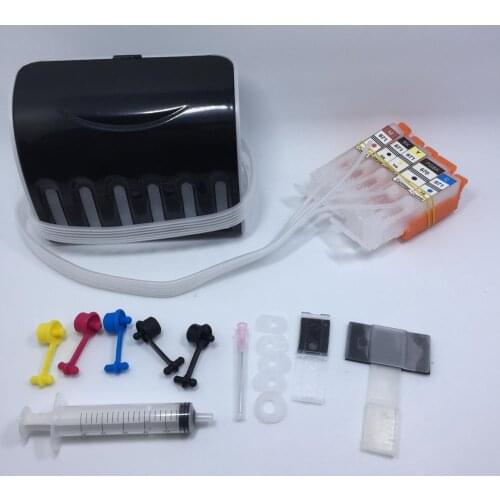 5color PGI670 CISS ink cartridge PGI-670XL PGI-670 CLI-671 with chip for Canon PIXMA MG5760 MG5765 MG5766 MG6860 MG6865 MG6866