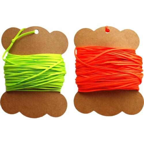 2mm Flat Line Lightweight Dive Spool Finger Reel Line 15M/30M/50M High Strength for Scuba Diving Tools Replacemen