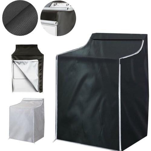 Washing Machine Cover Front Top Open Laundry Dryer Protect Cover Dustproof Waterproof Cover for Automatic Washing Machine