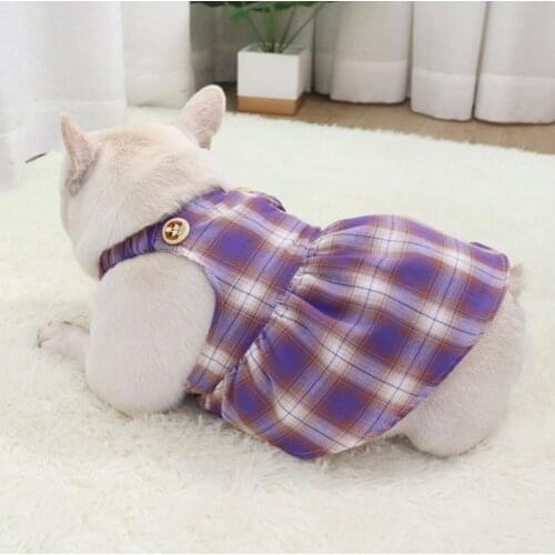 Summer Dog Clothes Fat Pets Clothing French Bulldog Pet Clothes for Medium Large Dogs Shirt Summer Pet Clothes York Ropa Perro
