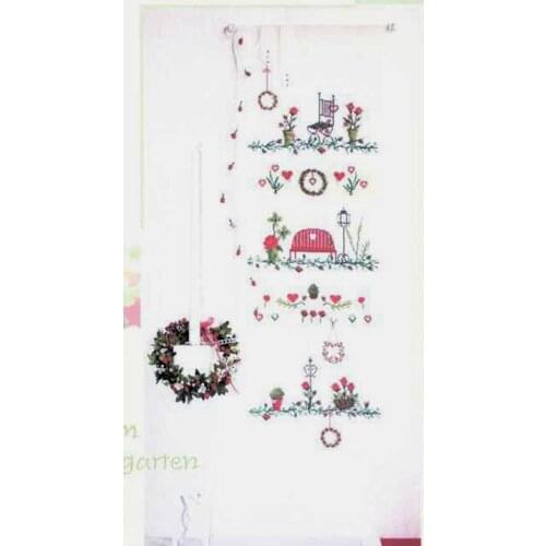 Cross stitch Handmade 14CT Counted Canvas DIY,Cross-stitch kits,Embroidery UB Design 805 Garden Chair 35-76