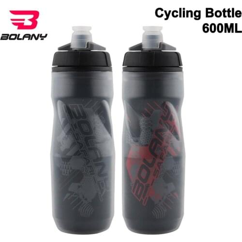Bolany Bicycle Water Bottle 600ml Light Mountain Bottle PP5 Heat - And Ice-protected Outdoor Sports Cup Cycling Equipment