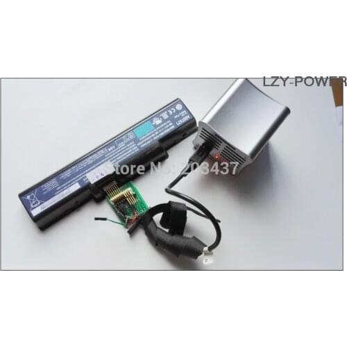 External Laptop Battery discharger discharging load & 2 universal connecting wires connectors ( not charging battery))