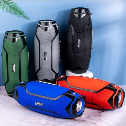 High Power 40W Wireless Bluetooth Speakers Portable Outdoor Column Stereo Subwoofer For PC Computer Boom Box Music Center Radio