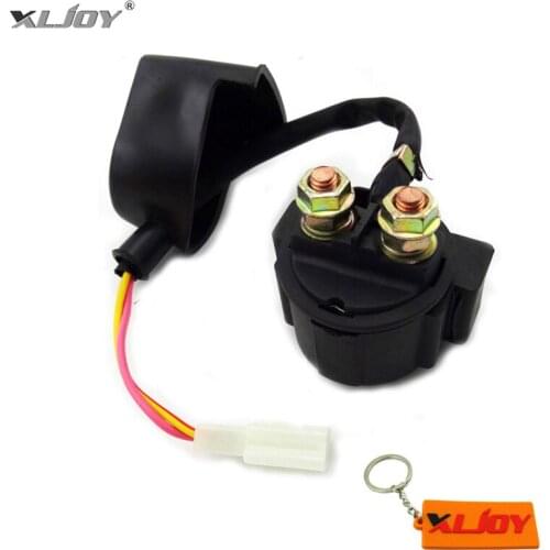 XLJOY ATV GY6 Scooter Starter Solenoid Relay For 70cc 110cc 150cc 250cc TaoTao Roketa Sunl Baja Kazuma