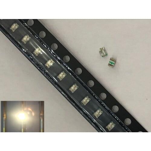 100PCS SMD 0805 Blink Flashing Diodes WARM White Light Emitting Diode 0805 SMD LED White-WW Blinkend Flash Diod Pack 1.5HZ