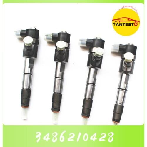 4PCS For Bosch Common Rail Injector 0445110718 For DLLA140P2281