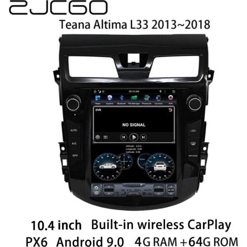 Car Multimedia Player Stereo GPS DVD Radio Navigation Android Screen for Nissan Teana Altima L33 2013 2014 2015 2016 2017 2018