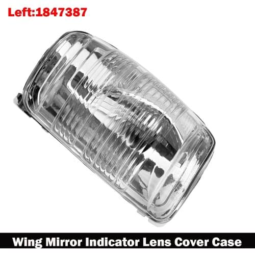 For Ford Transit Mk8 2014-2019 Rearview Mirror Turn Signal Shell Case Wing Mirror Indicator Lens Left Side BK3113B381AB 1847387
