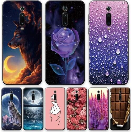 For Xiaomi Mi 9T Pro Case on Xiaomi Mi 9T Pro Silicone Soft Back Cover Phone Case For Xiaomi Mi 9T Pro 9Tpro Cartoon Case Bumper