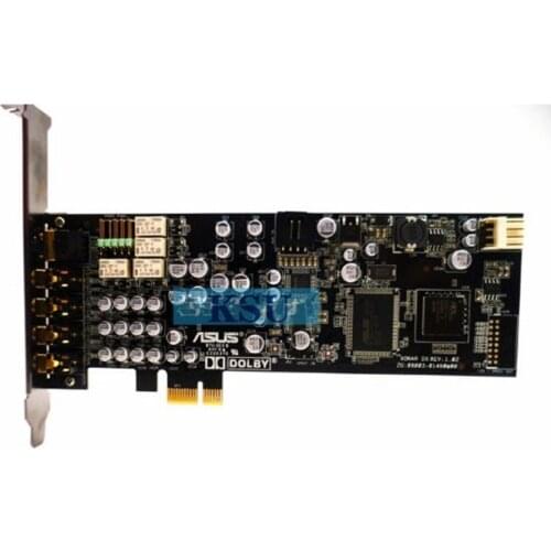 For Asus Xonar DX Built-in 7.1 Sound Card PCI-E Half-High DTS Dolby Surround HIFI Sound Card