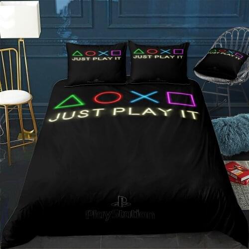 Just Play It Duvet Cover Twin/Queen/King Size Luxury Comforter Bedding Set With Pillowcase Home Bed Decora Dropshipping