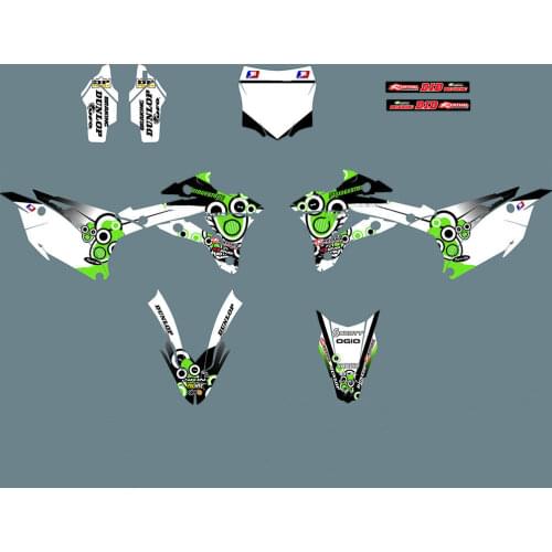 Motorcycle KX 85 KX 100 3M Graphics Decals Stickers kits For Kawasaki KX85 KX100 2020 2019 2018 2017 2016 2015 2014 85KX 100KX