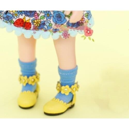 Blythes Doll Shoes are suitable for 1/6size stylish versatile round head sandals colorful fairy shoes white champagne powder etc