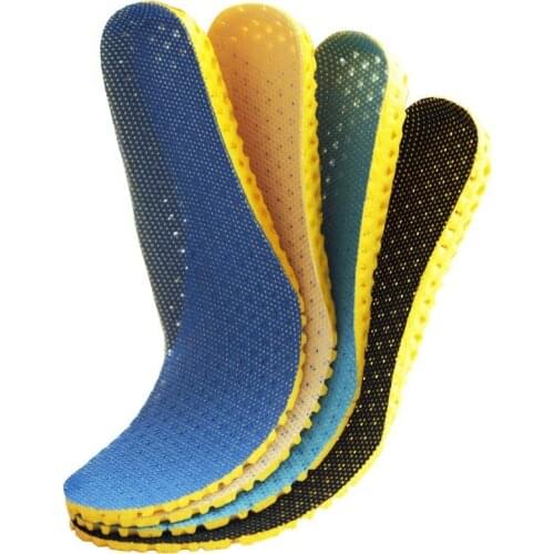 Orthopedic Memory Foam Insoles Sport Insert For Feet Man Women Soles Pad Shoes Sole Mesh Orthotic Breathable Running Cushion
