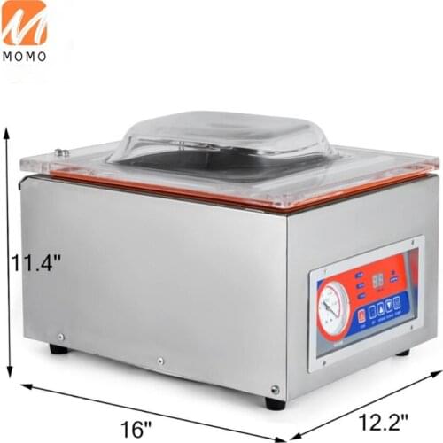 Semi Automatic Horizontal continous band Plastic Bag Sealing Machine with vacuum device