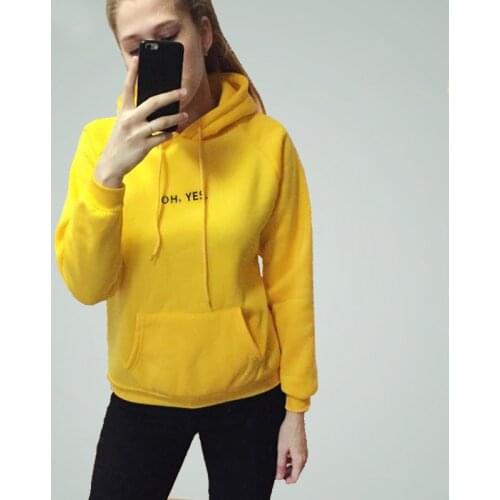 Zuolunouba Winter Fashion Korean Women Hoody Sweatshirt Loose Long-sleeved Printed Letters Harajuku Thick Section Lady Pullover