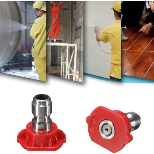 1pc Quick Connector Car Washing Nozzle 1/4 inch Quick Connector Car Washing Nozzles Tips Lance Washer Spray Nozzle Portable Wash