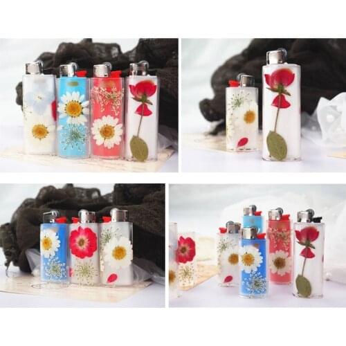 2Pcs Universal Cigar Lighter Protective Cover Punch Epoxy Resin Mold Art Crafts Material Crystal Mold Soap Making