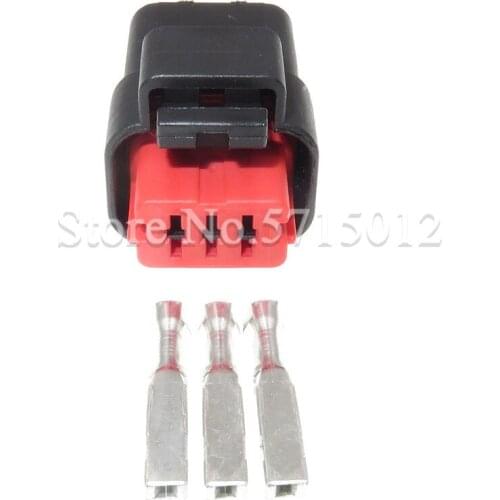 3 Hole Automotive Electrical Water Temperature Sensor Plug Female Waterproof Car Connector