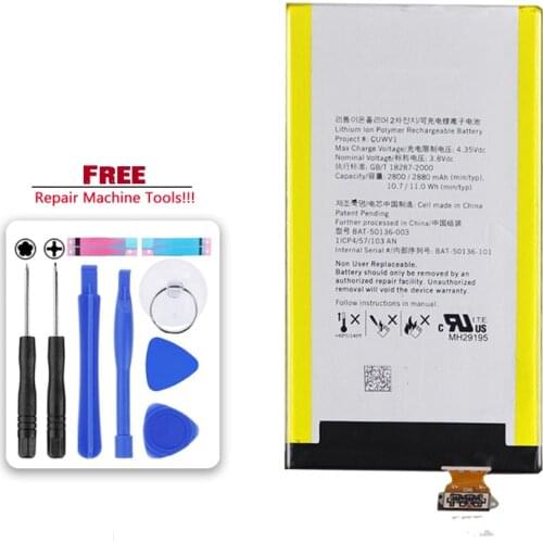 Original Kikiss BAT-50136-003 2880mAh Battery for BlackBerry Z30 Z 30 Bateria Batteries