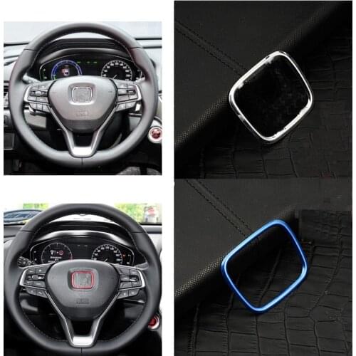 Steering Wheel Center Emblems Logo Frame Trim Cover Sticker For Honda 2005-2014 CRV Car Styling