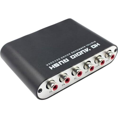 5.1 Channel Dts Dolby Ac-3 Audio Decoder Digital Optical/Coaxial to Analog Rca Lotus Head Dolby Sound Decoder Converter