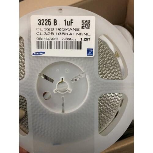 CL32B105KAFNNNE 1210 1uF 25V C0G 1210 1UF 105 50V/±10% CL32B105KBHNNNE 1210 105KC 1UF 100V X7R CL32B105KCJNNNE ceramic capac
