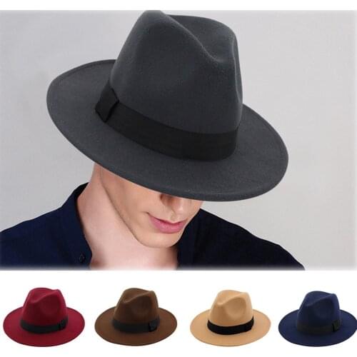 Men Women Vintage bonnet Wide Hat with Belt Buckle Adjustable Adult Outbacks Hats Fedoras зимняя женская балаклава Dropshipping