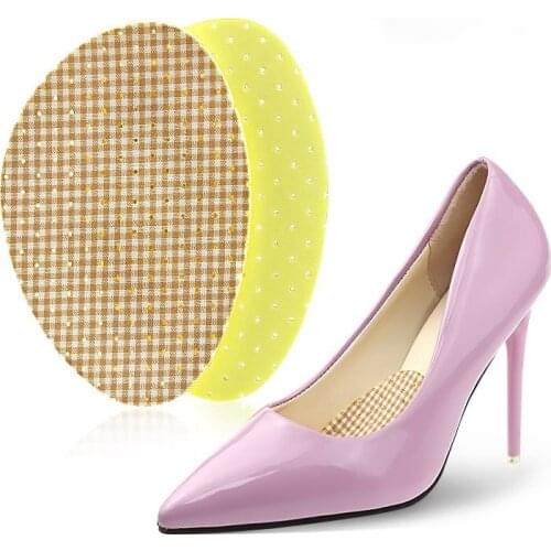 Wholesale Latex Forefoot Pad Breathable High Heels Leather Shoes Half Size Pad Shoes Soft Invisible Anti-slip Forefoot Pad